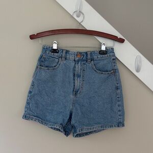 Zara Classic Blue Denim Women's Shorts